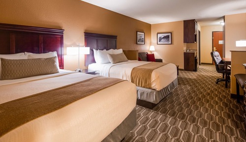 Suite, 2 Double Beds, Accessible, Non Smoking