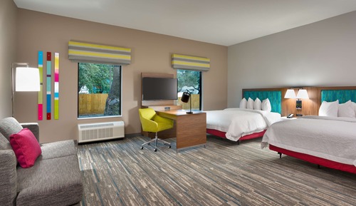 Studio, 2 Queen Beds, Accessible, Non Smoking