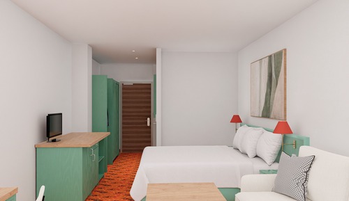 1,5 Room Apartment with balcony - incl. reduced entry fee for a visit to the adventure pool