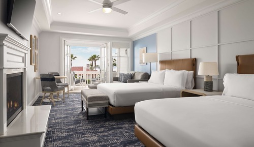 Oceanview Villa Guestroom - 2 Queen