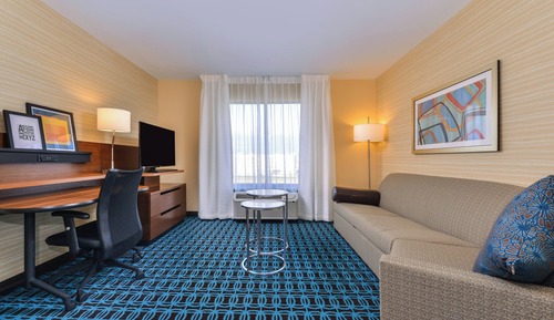 Suite, 1 King Bed with Sofa bed