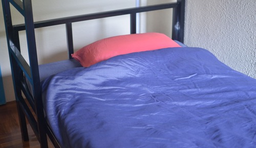 Bunk Bed in Dorm Room