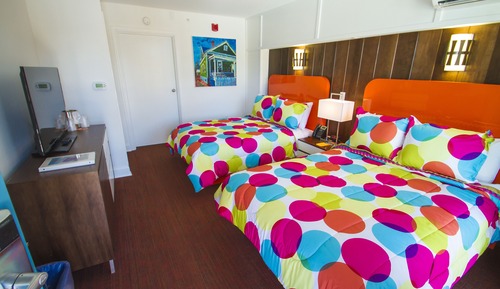 Economy Room, 2 Double Beds