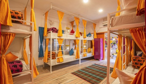 Bed In 8 Bed Mixed AC Dormitory Room With Ensuite Bathroom