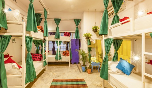 Bed In 6 Bed Mixed AC Dormitory Room With Ensuite Bathroom
