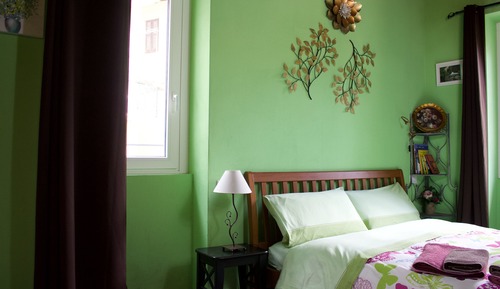Classic Quadruple Room, Multiple Beds, Private Bathroom, Courtyard View