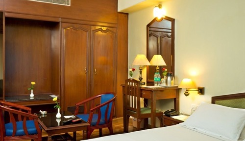 Business Double Room Single Use, Smoking, City View