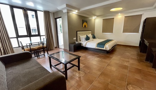 Comfort Studio, 1 King Bed with Sofa bed, Kitchenette, Annex Building