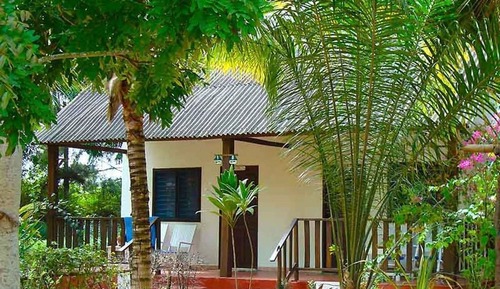 Family Bungalow, 2 Double Beds, Terrace, Sea View
