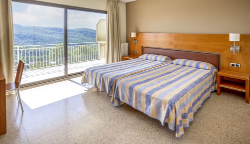 Quadruple Room, Balcony, Valley View