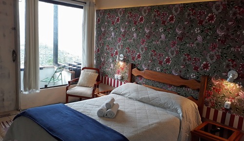 Superior Double Room, Balcony, Hill View