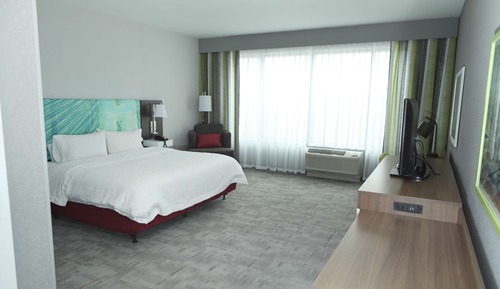 Room, 1 King Bed, Accessible (Mobility & Hearing, Roll-in Shower)