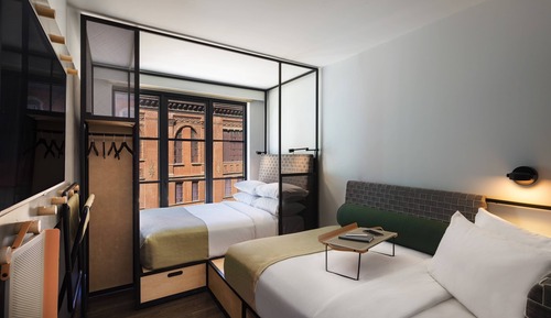Room, 2 Double Beds (Mobility Accessible, Roll-in Shower)