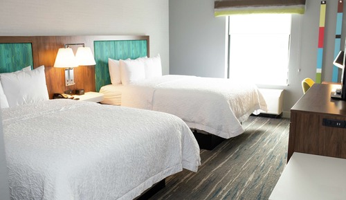 Room, 2 Queen Beds, Refrigerator