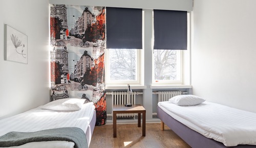 Twin Room, Shared Bathroom