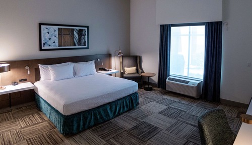 Deluxe Room, 1 King Bed, Accessible (Roll-In Shower, Mobility & Hearing)