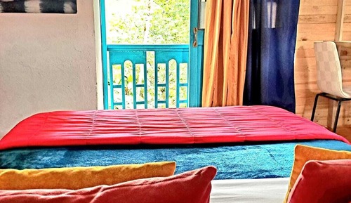 Comfort Quadruple Room, 2 Double Beds, Garden View