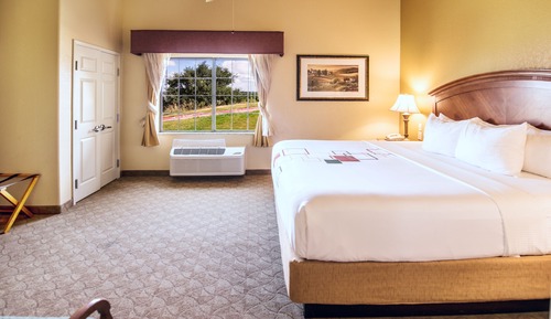 Suite, 1 King Bed, Accessible, Lake View (Tub with Grab Bars)