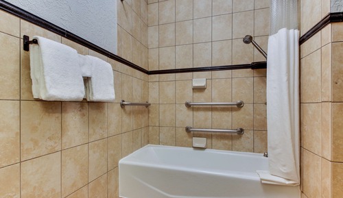 Deluxe Room, 1 King Bed, Accessible, Refrigerator & Microwave (2 Rooms, Board Room Table, Tub)