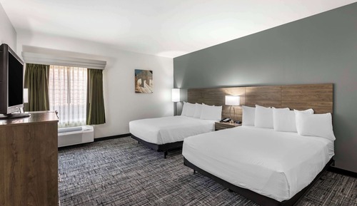 Standard Room, 2 Queen Beds, Accessible, Refrigerator & Microwave