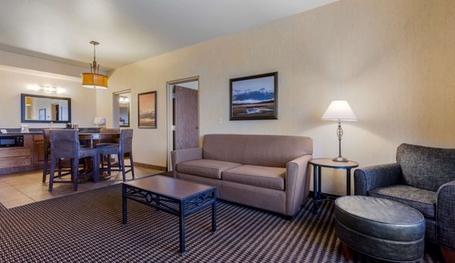 Suite, 1 King Bed, Non Smoking, Refrigerator & Microwave (with Sofabed)