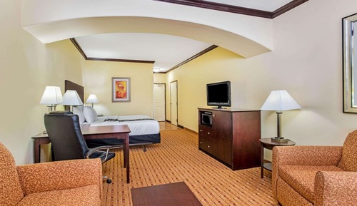Deluxe Suite, 1 King Bed, Accessible, Non Smoking (Mobility/Hearing, Tub w/ Grab Bars)
