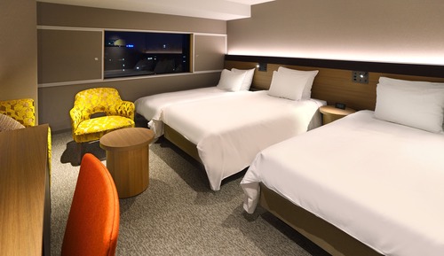 Standard Room, Multiple Beds (Mid Floor)