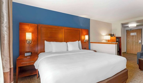 Suite, 1 King Bed with Sofa bed, Non Smoking