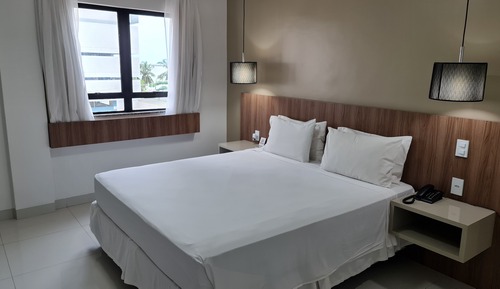 Quarto duplo, Vista para a piscina, sem varanda