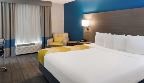 Standard Room, 1 King Bed, Non Smoking, Refrigerator & Microwave