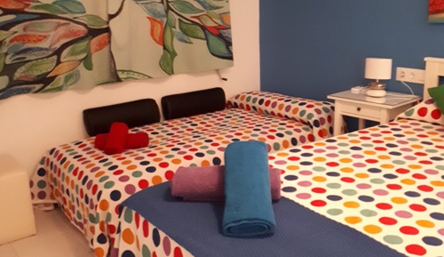 Family Triple Room, Courtyard View