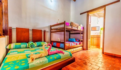 Family Quadruple Room, 1 Bedroom, Private Bathroom, Poolside (5 Beds)