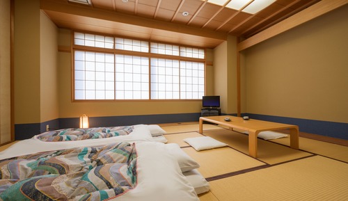Japanese Style Room for 4 Guests, Shared Hot Springs at 8 FL, HITEN-NO-YU