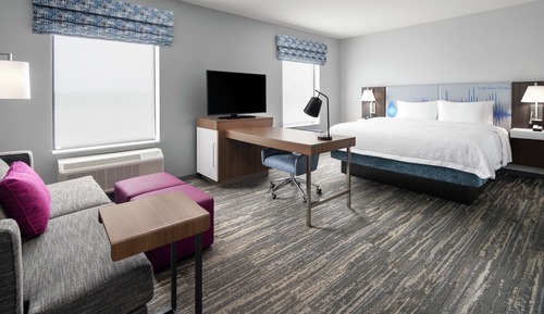 Suite, 1 King Bed, Accessible