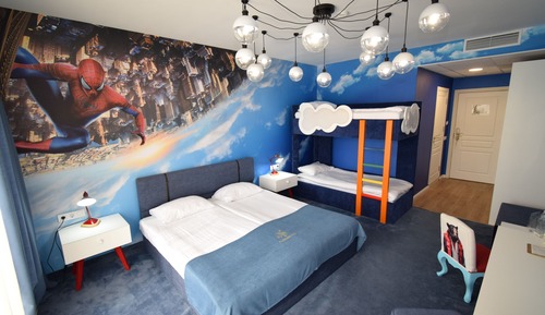 Spiderman Thematic Double Room (2+2)