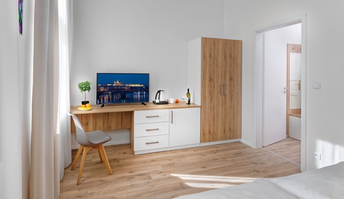 Double Room, 1 Queen Bed, Non Smoking, City View