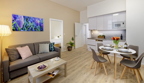 Exclusive Apartment, 1 Queen Bed with Sofa bed, Non Smoking, City View