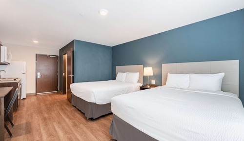 Standard Studio, 2 Queen Beds, Non Smoking, Refrigerator & Microwave