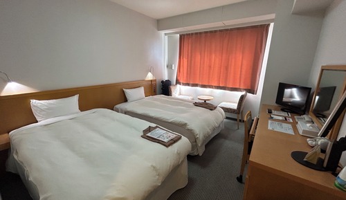 Standard Twin Room, Smoking (18.15 ft2 Bed width 1200mm)
