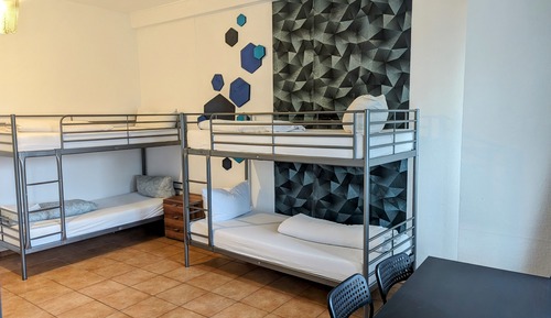 Shared Dormitory, Men only, Non Smoking, Garden View (6 Beds)