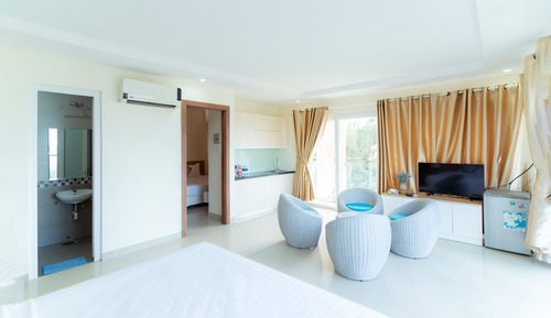 Family Quadruple Room, Sea View
