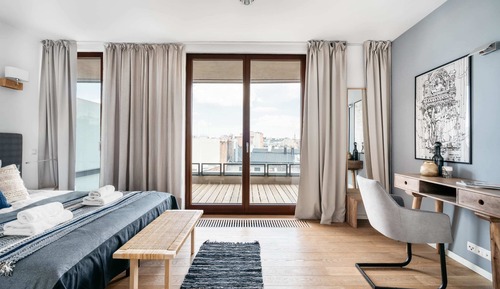 Deluxe Penthouse, City View