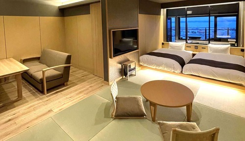 Top Floor, Natural Hot Spring, Fine View Bath - Island & City Suite