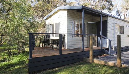 Family Cabin, River View