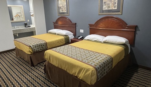 Deluxe Room, 2 Double Beds, Non Smoking