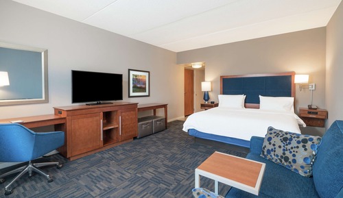 Room, 1 King Bed, Refrigerator & Microwave