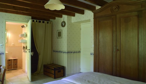 Double Room, Private Bathroom, Garden View
