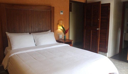 Junior Double Room, 1 Queen Bed, Pool View, Poolside