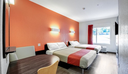 Deluxe Room, 2 Queen Beds, Non Smoking, Refrigerator & Microwave