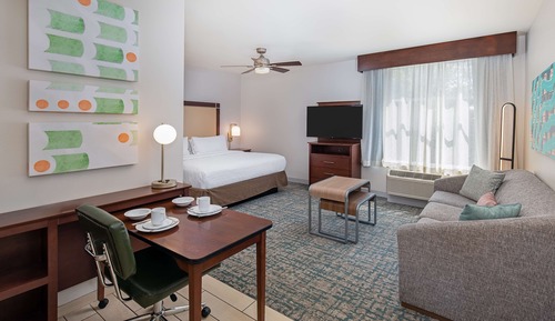 Studio, 1 King Bed with Sofa bed, Accessible (Roll In Shower)